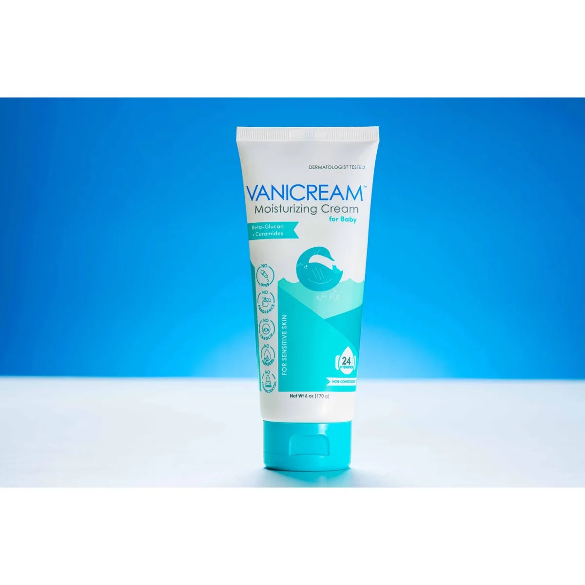 Vanicream Tear-Free Unscented Moisturizing Cream for Baby - 6 fl oz: Hypoallergenic, Paraben-Free, Gluten-Free
